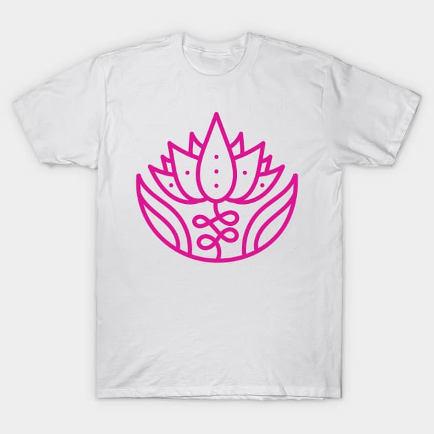 Lotus T-Shirt by Relaxing Positive Vibe
